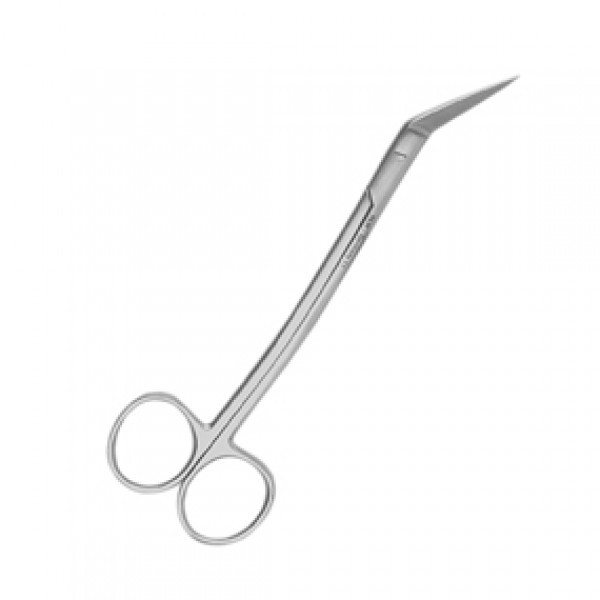 Ножницы хирургические угловые Locklin, 16 см., HLW Dental Instruments (Германия)