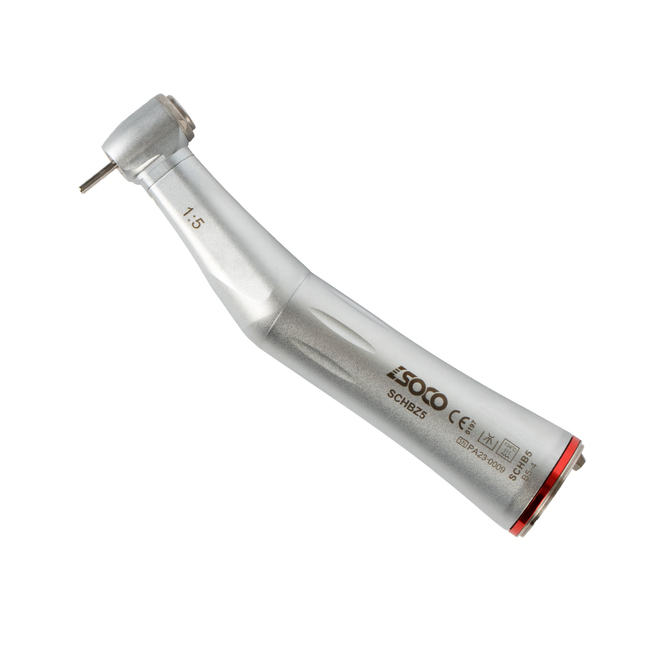 SOCO B5-4 - повышающий угловой наконечник с внутренней подачей воды и фиброоптикой, 1:5 | SOCO (Китай)