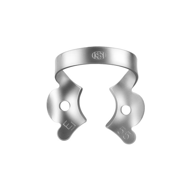 Кламмер для раббердама №55 Matt для молочных зубов, с матовым покрытием | Dentech Corporation (Япония)