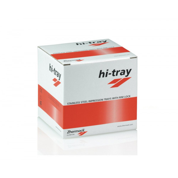 Hi-Tray Metal - ложка слепочная без перфорации, верх/низ - 10 шт