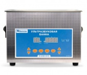 VBS-4DS - стандартная ультразвуковая ванна с таймером, подогревом, цифровым управлением и функцией дегазации, 4 л, мощность 120 Вт | Vilitek (Россия)