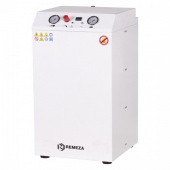 Remeza КМ-24.OLD20КМ - безмасляный компрессор для 2-х стоматологических установок, с осушителем мембранного типа, с кожухом, с ресивером 24 л, 160 л/мин | Remeza (Белоруссия)