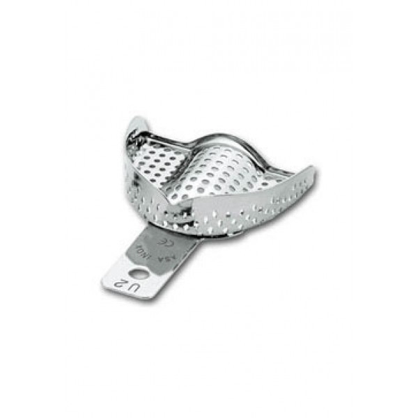 Ложка слепочная верхняя малая (XS) с перфорацией без бортиков, Asa Dental (Италия)