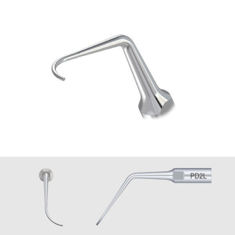 Насадка PD2L для скалеров Woodpecker, парадонтологическая (подходит к DTE, Satelec, NSK)