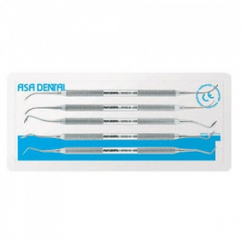 Инструменты для моделировки воска, набор из 5 штук, Asa Dental (Италия)