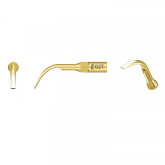 Насадка G2T для скалеров EMS и Woodpecker, для снятия незначительных отложений зубного камня, слабовыраженного адгезивного налета, гигиенических процедур, поверхность специально обработана