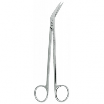 Ножницы для десны N2 изогнутые, 16,5 см., Asa Dental (Италия)