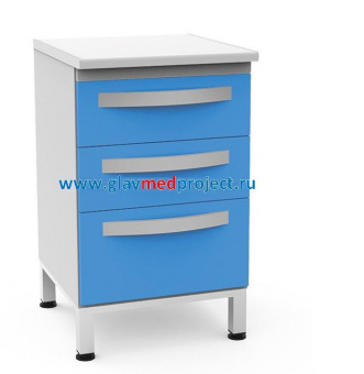 П-03 С 3 Модуль с 3 выдвижными ящиками., АБ Мед (Россия)