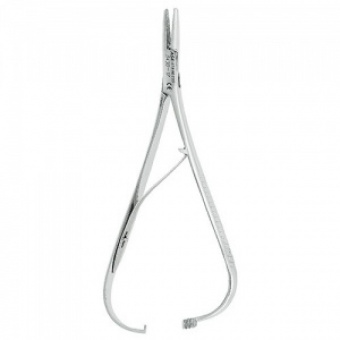 Иглодержатель микрохирургический на защелке, 14 см, Asa Dental (Италия)