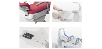 Стоматологические установки CINGOL серии Х5 с подкатным блоком врача